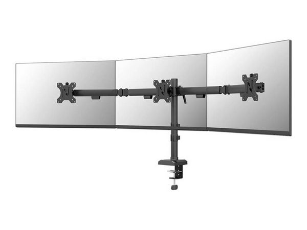 Produktbild: Neomounts DS60-600BL3 Monitor-Standfu&szlig; 3 Display(s) 25,4 cm (10") - 68,6 cm (27") Schwarz H&ouml;henverstellbar, Neigbar, Schwenkbar, Stand