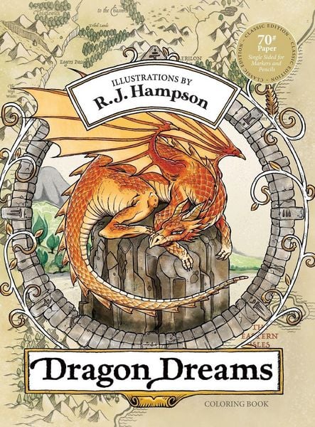 Produktbild: Dragon Dreams Coloring Book