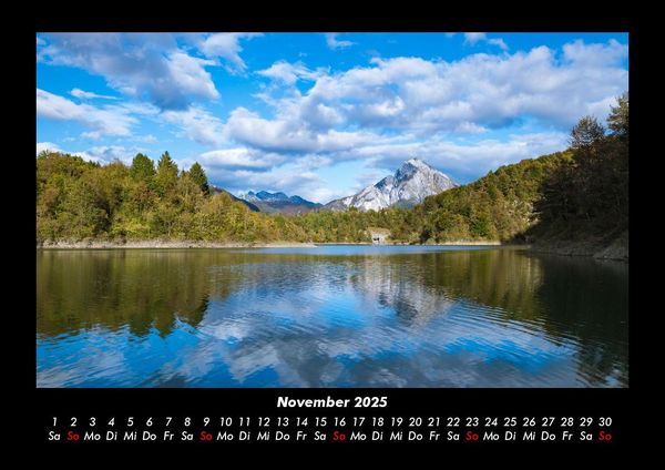 Produktbild: Die Seen der Erde 2025 Fotokalender DIN A3