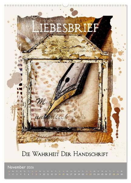 Produktbild: UTOPIA - versunken in Raum und Zeit (hochwertiger Premium Wandkalender 2026 DIN A2 hoch), Kunstdruck in Hochglanz
