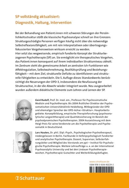 Produktbild: Strukturbezogene Psychotherapie (SP)