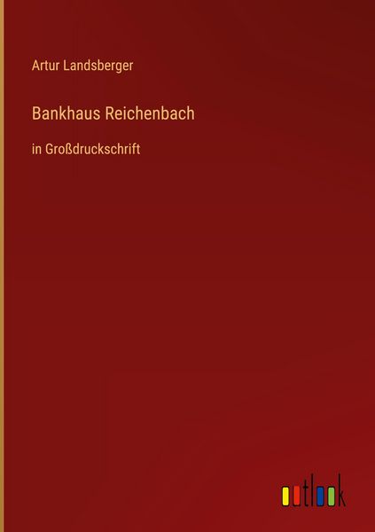 Produktbild: Bankhaus Reichenbach