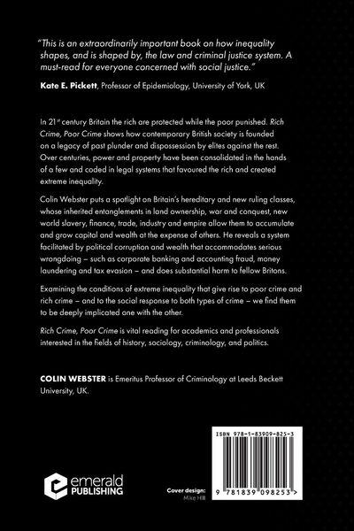 Produktbild: Rich Crime, Poor Crime