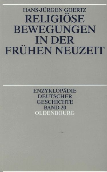 Produktbild: Religiöse Bewegungen in der Frühen Neuzeit