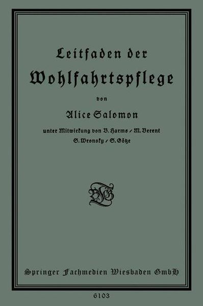 Produktbild: Leitfaden der Wohlfahrtspflege