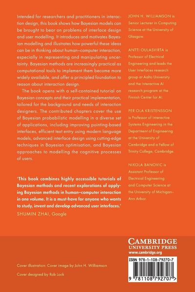 Produktbild: Bayesian Methods for Interaction and Design