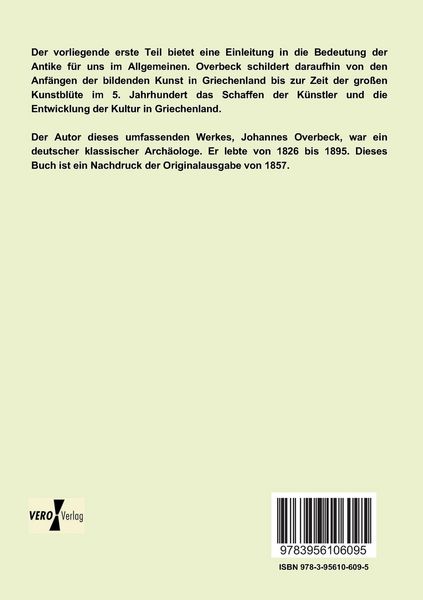 Produktbild: Geschichte der griechischen Plastik