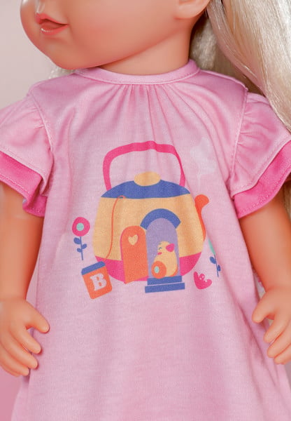 Produktbild: Zapf Creation BABY born Puppenkleidung Kleid Teezeit rosa 43cm