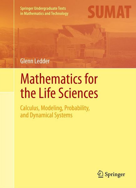 Produktbild: Mathematics for the Life Sciences
