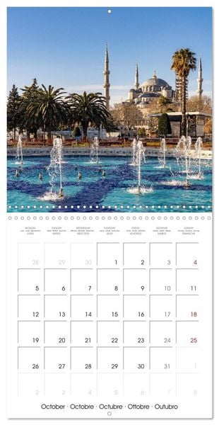 Produktbild: Turkey - Istanbul (Wall Calendar 2026 12 &times; 12 Inch) CALVENDO 12 Month Wall Calendar