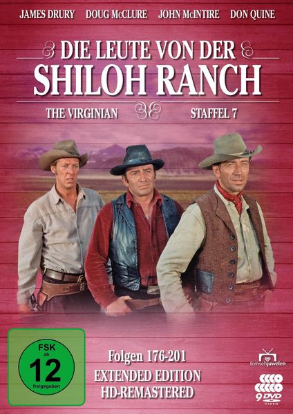 Produktbild: Die Leute von der Shiloh Ranch - Staffel 7 (HD-Remastered) (Fernsehjuwelen) [9 DVDs]