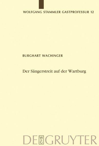 Produktbild: Der S&auml;ngerstreit auf der Wartburg