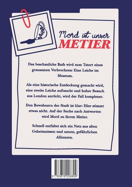 Produktbild: Mord ist unser Metier