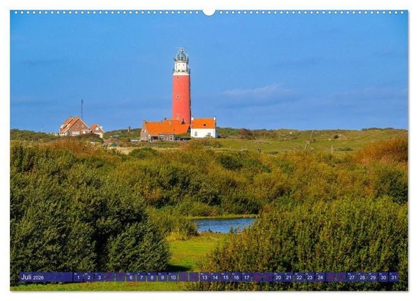 Produktbild: Ein Blick auf die Insel Texel (Wandkalender 2026 DIN A2 quer), CALVENDO Monatskalender