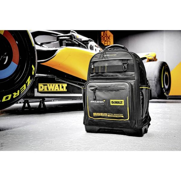 Produktbild: DEWALT McLaren DWST60122-1 Werkzeugrucksack unbest&uuml;ckt