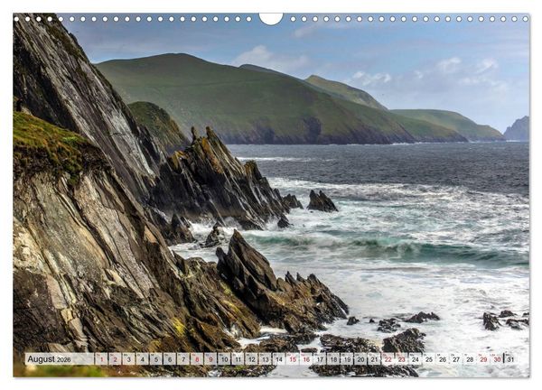 Produktbild: Irland - spektakul&auml;re Landschaften (Wandkalender 2026 DIN A3 quer), CALVENDO Monatskalender