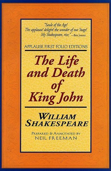 Produktbild: Shakespeare, W: Life and Death of King John