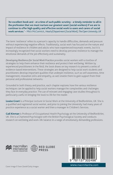 Produktbild: Developing Resilience for Social Work Practice