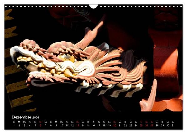 Produktbild: Detail Liebe &ndash; Japanische Miniaturen (Wandkalender 2026 DIN A3 quer), CALVENDO Monatskalender