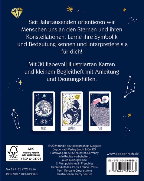 Produktbild: Kartenbox: Mein kleines Sternorakel