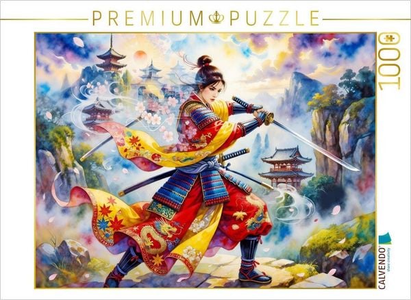 CALVENDO Puzzle Ein Motiv aus dem Kalender Im Schatten des Katana | 1000 Teile Lege-Größe 64x48cm Foto-Puzzle für glückliche Stunden