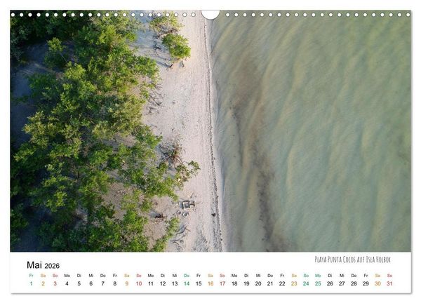 Produktbild: Mexiko aus der Vogelperspektive (Wandkalender 2026 DIN A3 quer), CALVENDO Monatskalender