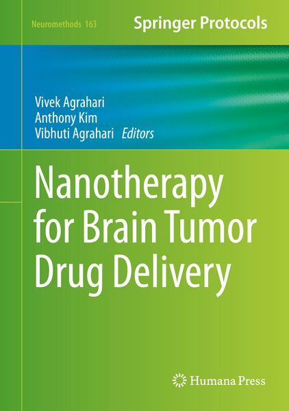 Produktbild: Nanotherapy for Brain Tumor Drug Delivery