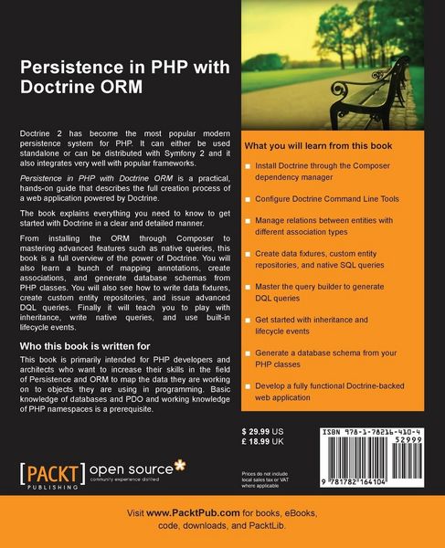 Produktbild: Persistence in PHP with the Doctrine Orm