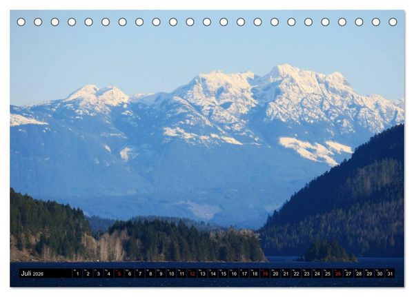 Produktbild: Vancouver - Vancouver Island - Seattle (Tischkalender 2026 DIN A5 quer), CALVENDO Monatskalender