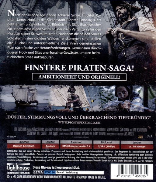 Produktbild: Captain Hook - The Cursed Tides