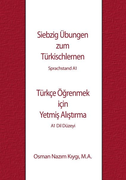 Produktbild: Siebzig &Uuml;bungen zum T&uuml;rkischlernen