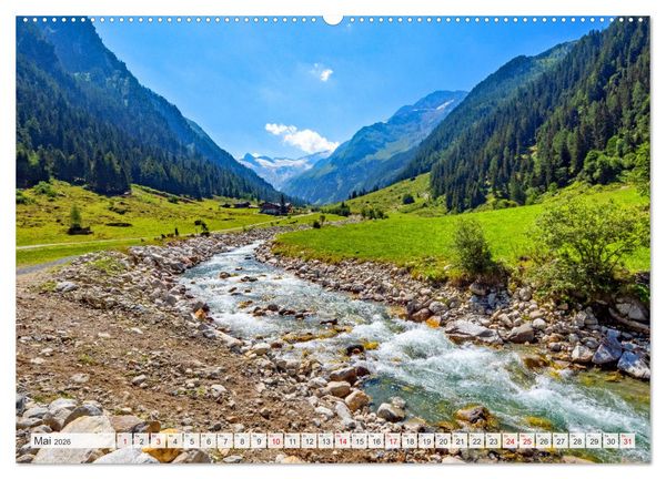 Produktbild: Bramberg am Wildkogel (hochwertiger Premium Wandkalender 2026 DIN A2 quer), Kunstdruck in Hochglanz