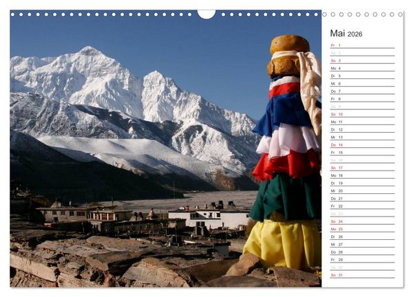 Produktbild: Nepal (Wandkalender 2026 DIN A3 quer), CALVENDO Monatskalender