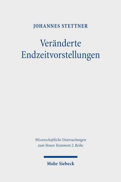 Produktbild: Ver&auml;nderte Endzeitvorstellungen