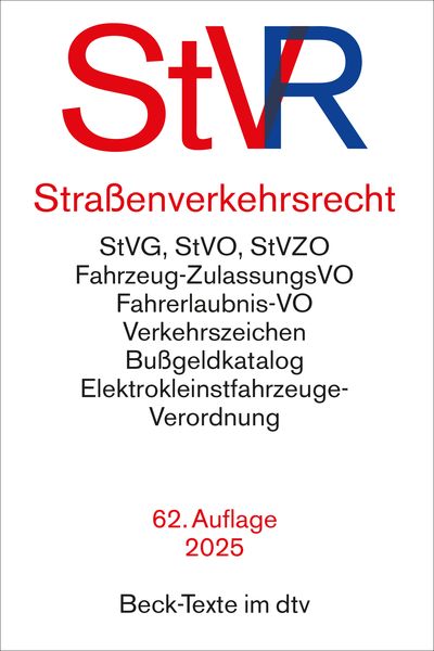 Produktbild: Stra&szlig;enverkehrsrecht