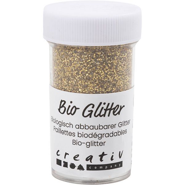 Produktbild: Creativ Company Bio Sparkles, Gold, 27 ml/ 1 Dose