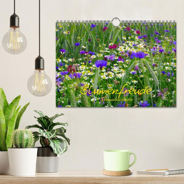Produktbild: Blumenfreude Schweizer Kalendarium (Wandkalender 2026 DIN A4 quer), CALVENDO Monatskalender