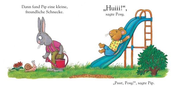 Pip und Posy: Die kleine Schnecke