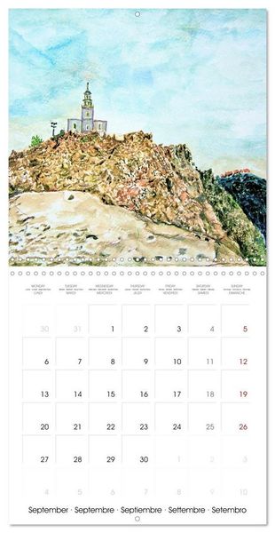 Produktbild: Greek island of Santorini (Wall Calendar 2027 12 &times; 12 Inch) CALVENDO 12 Month Wall Calendar