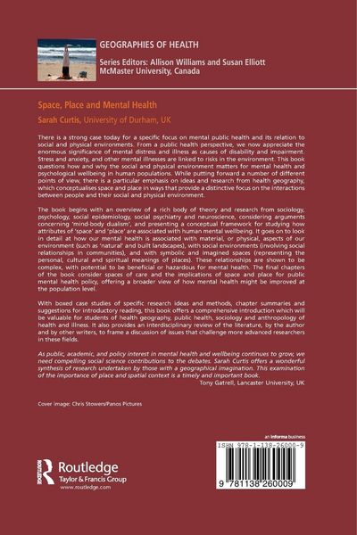 Produktbild: Space, Place and Mental Health