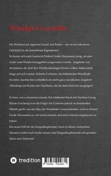 Produktbild: Windige Gesch&auml;fte - Eine Kriminalgeschichte rund um das Thema Windkraft