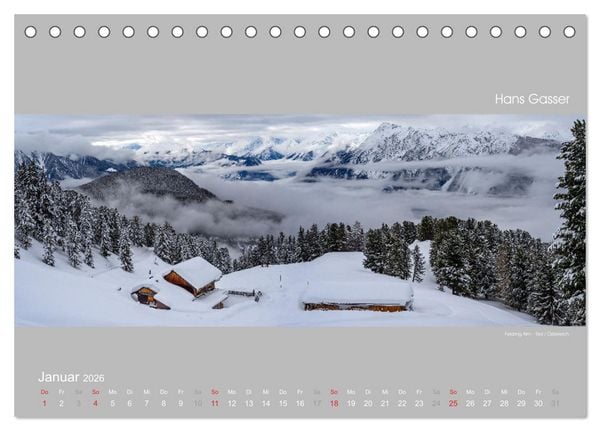 Produktbild: GROSSARTIGE LANDSCHAFTEN 2026 (Tischkalender 2026 DIN A5 quer), CALVENDO Monatskalender