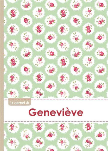 Produktbild: Le carnet de genevieve lignes,