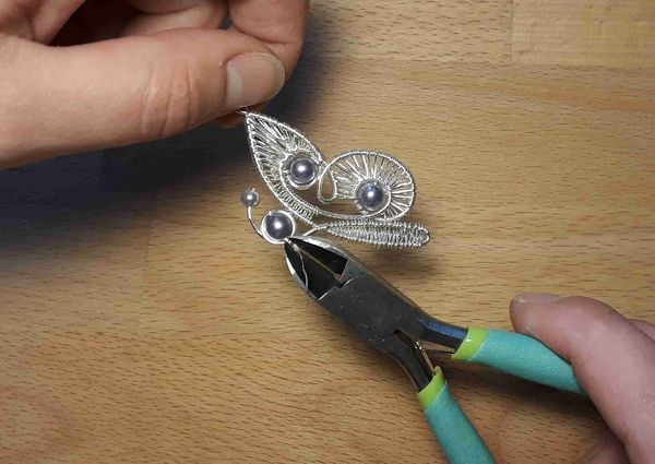 PEBARO 243 - Bastel-Set, Zangen- und Pinzetten-Set zur Schmuckherstellung, 8-teilig