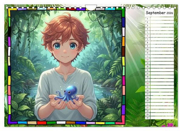 Produktbild: Meine Tierbabys (Wandkalender 2026 DIN A4 quer), CALVENDO Monatskalender