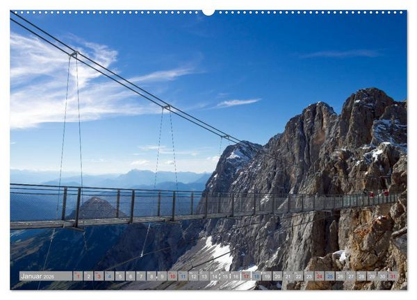 Produktbild: Br&uuml;cken im deutschsprachigen Raum (hochwertiger Premium Wandkalender 2026 DIN A2 quer), Kunstdruck in Hochglanz