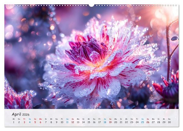 Produktbild: Florale Kompositionen (Wandkalender 2026 DIN A2 quer), CALVENDO Monatskalender