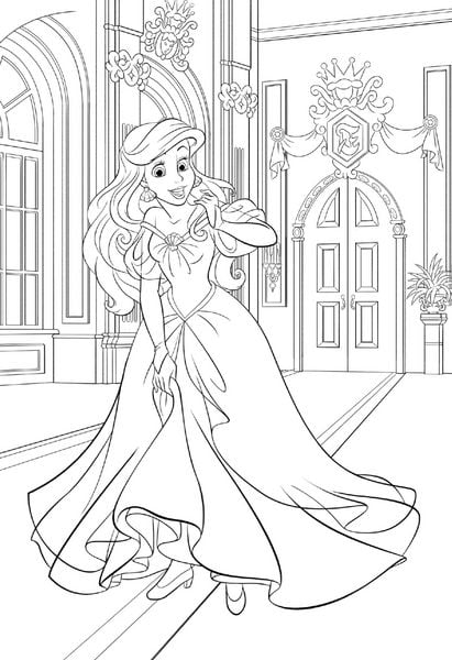 Disney Prinzessin: Arielle die Meerjungfrau - Zauberhafter Sticker- und Malspaß