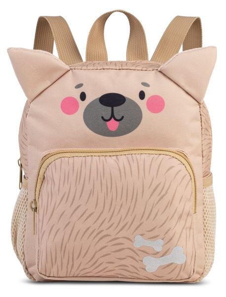 Produktbild: SIEBER Gl&uuml;hw&uuml;rmchen - Kinderrucksack Ella, Hund, beige, 5 Liter