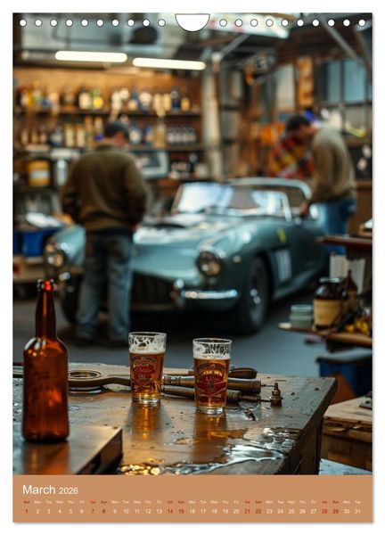 Produktbild: Prost German Beer (Wall Calendar 2026 DIN A4 portrait), CALVENDO 12 Month Wall Calendar